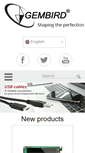 Mobile Screenshot of gembird.com