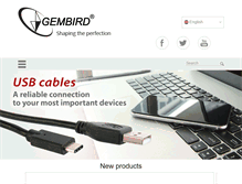 Tablet Screenshot of gembird.com